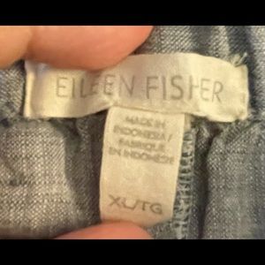 Eileen fisher linen pants
